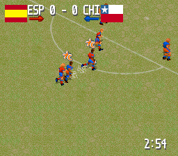 Fever Pitch Soccer screenshot 2 for Super Nintendo